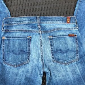 7 for all Mankind Roxanne Skinny Jeans size 27